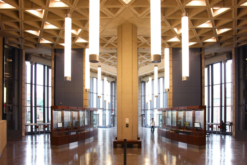 robarts 2nd floor portico after renovation