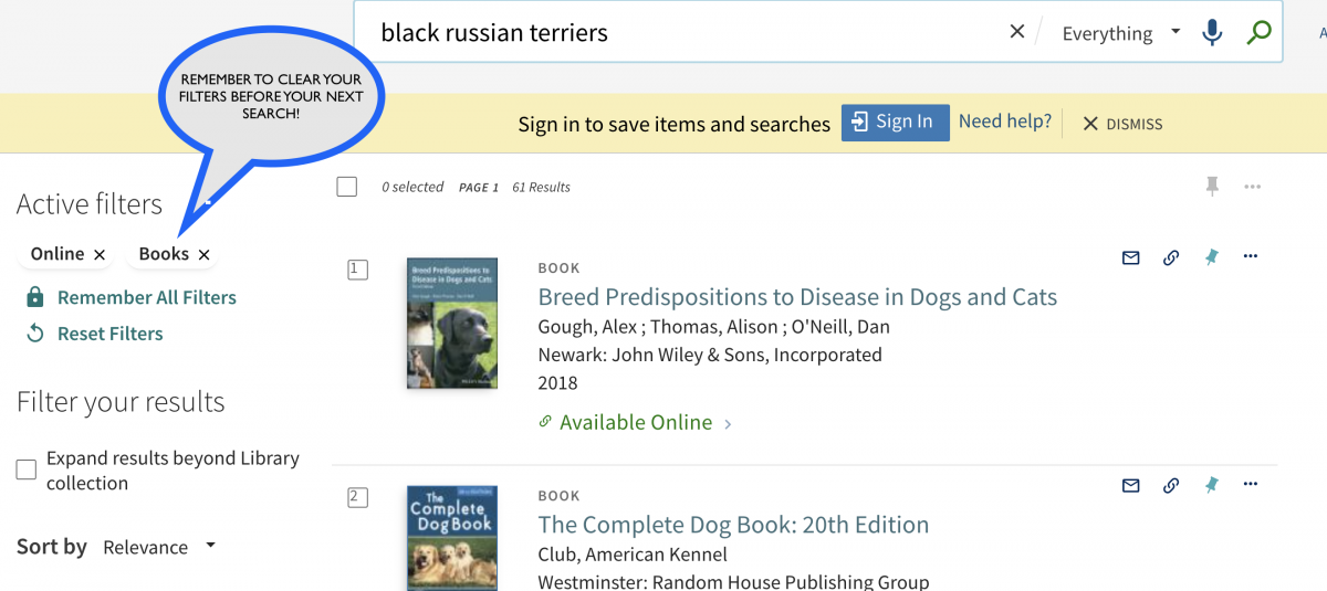 image of search results for e-books about black russian terriers