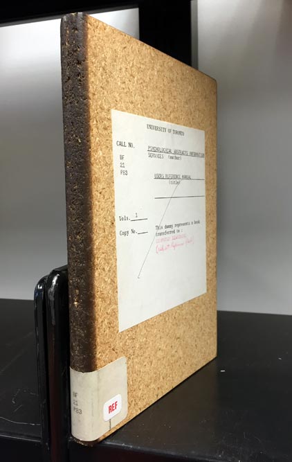 book dummy