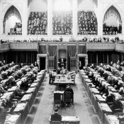 Canadian House of Commons floor on March 10, 2938