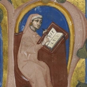 Italian Paleography - detail manuscript