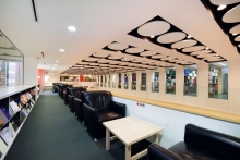 interior of EJ Pratt Library