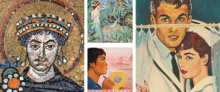 A collage of images from the Fisher Library collections